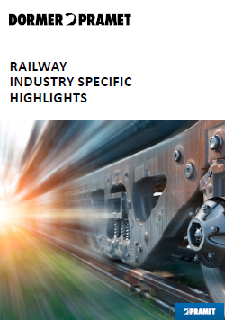 Каталог Dormer Pramet RAILWAY INDUSTRY SPECIFIC HIGHLIGHTS EN